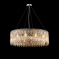 Люстра 800*250, 12*E14, 40W NewRgy Cristallo F53-ф800*H250 CHROME, Хром