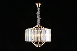 Подвесная люстра 42*41-139,5 см, 5*E14, 40W, Aployt Nela APL.746.13.05, золотой