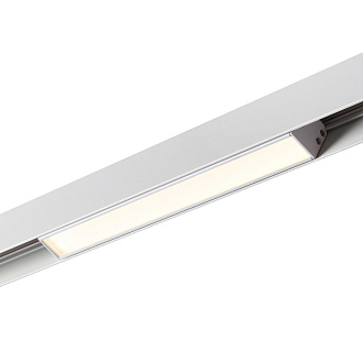 Трековый светильник 25 см для низковольного шинопровода Novotech Flum 358409, 12W LED, 4000K, белый