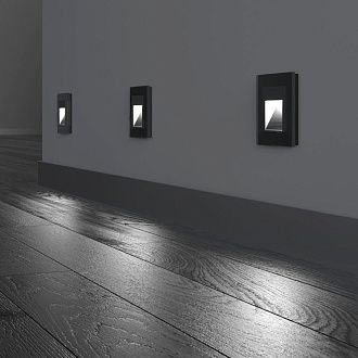 W1154208 Встраиваемая LED подсветка, черный Werkel, 4690389156854