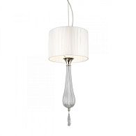 Подвесной светильник 25*80-160 см, 1*E14, 40W, Aployt Kinia APL.708.06.01, хром