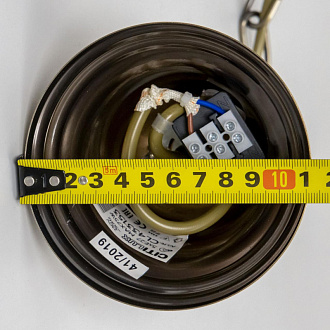 Люстра Citilux CL433153, диаметр 67 см, бронза