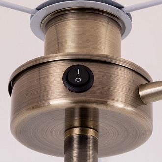 Торшер 38 см, Arte Lamp Elba A2581PN-2AB, античная бронза