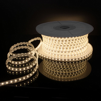 Светодиодная лента Лента светодиодная 220V 14,4W 120Led 2835 IP65 дневной белый, 50 м Elektrostandard