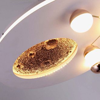 Потолочный светильник 40*10 см, 4*LED, 36W, 4000K, Favourite Plaides 4630-4C, белый