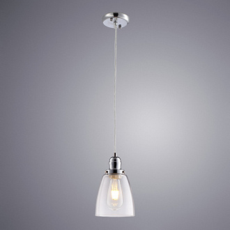Подвесной светильник Arte Lamp A9387SP-1CC хром, диаметр 14 см