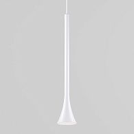 Подвесной акцентный светильник 6*6*142 см, LED, 5W, 4000K, Elektrostandard Hall 50314 LED, белый