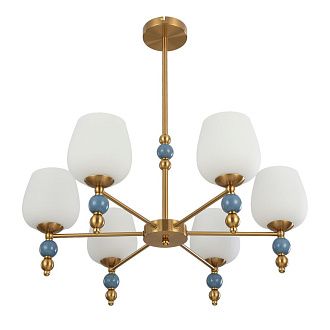 Люстра на штанге 67 см, Lumion Moderni Lolita 8426/6C, бронза