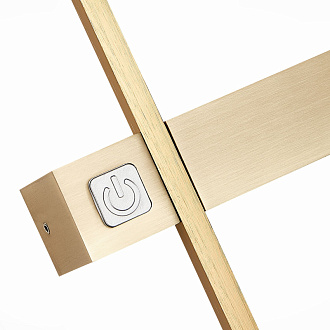 Бра 60 см, 6W 4000K ST LUCE Настенные светильники SL1589.031.01 Латунь