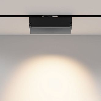 Трековый светильник  TR223-1-12WCCT-W-B 21,9*3,2*-10,7 см, *LED*12W, K, Maytoni technical UNITY TR223-1-12WCCT-W-B, Черный