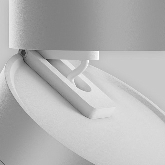 Накладной светильник 8,5*8,5*5 см, LED, 7W, 3000К, Maytoni Technical MAGIC C022CL-7W3K-W-1 белый