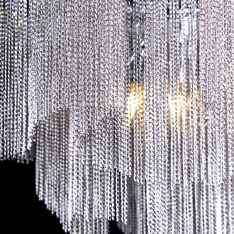 Потолочный светильник 80*83 см, 8*E14 Loft it Stream 10208/800C Smoke