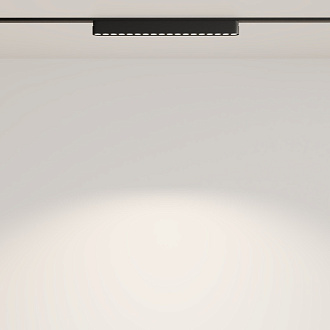 Трековый светильник 2,5*33*2,75 см, LED 16W, 4000К, Черный Maytoni Points TR082-1-18W4K-M-B