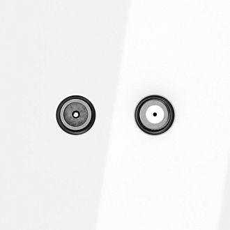 Розетка телевизионнная встраиваемая Voltum S70 оконечная TV+SAT, белый  пластик  VLS060401