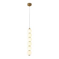Подвес 10*10*180 см, 6*LED*30W, 4000K Gerhort G51204/6AB WT, Античная бронза