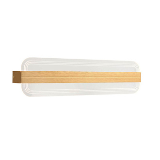 Бра 13*52*7 см, 1*LED золото Vele Luce Futuro VL7224W01