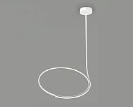 Подвесная люстра 55 см, 25W, 3000K, Italline IT013-6025 white 3000K, белый