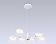 Светильник подвесной 80*78 см, LED 50W, 3000К, белый, золото Ambrella Comfort LineTech FL51635
