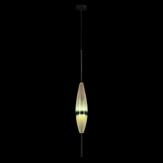 Подвесной светильник 10 см, 1*LED*10W 3000K черный Loft It Venice 10223/A Blue