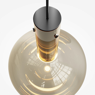 Светильник 25 см,6W, 3000K, Maytoni MOD182PL-L6CG3K, черный