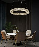 Люстра 89065-800, D800 / H100 LED, 90W, 3000/4000/6000K, Alva Donna, Золото