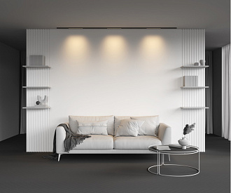 Трековый светильник 0,5*30*1,2 см, LED 5W 2700K 100° Maytoni Technical Basis Exility TR190-1-5W2.7K-B черный