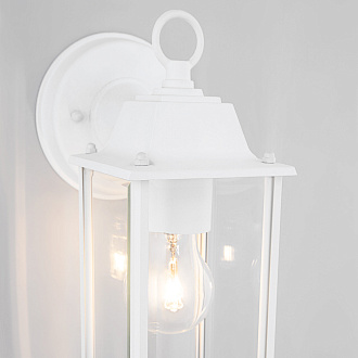 Brick белый уличный настенный светильник GL 1008D Elektrostandard