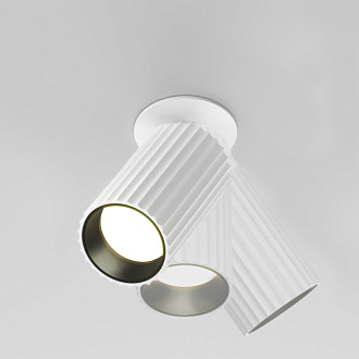 Встраиваемый светильник Ceiling 6*10*14,4 см, GU10 10W Maytoni Technical Calipso C110CL-01-GU10-W белый, вр 5,5 см