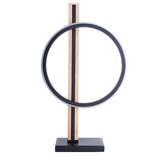 Декоративная настольная лампа 42 см, 10W, 3000K, Arte Lamp FLUIDO A3913LT-10BK, черный