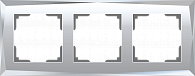 W0031220/ Рамка на 3 поста Diamant (зеркальный) Werkel 4690389158834