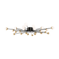 Светильник 117 см, Freya Celebrity FR5242CL-24B, черный-золото