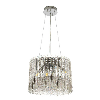 Подвесная люстра 40*40*125 см, Е14 6x40W, Хром MODELUX ML.315.6 CR