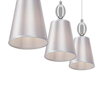 Подвесной светильник 58*14*28,8-120 см, 3*E14*40W, Freya Софи FR2022PL-03CH, Хром