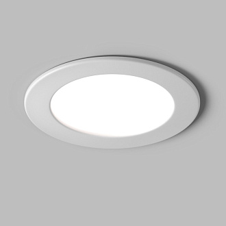 Встраиваемый светильник 22*3,2 см, LED*18W Stockton DL017-6-L18W3-4-6K Maytoni Downlight, Белый