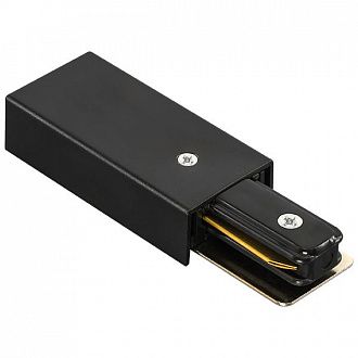 Питание боковое трековое однофазное Lightstar BARRA 502117 ЧЕРНЫЙ, шт