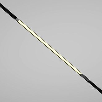 Трековый светильник 71 см, 15W, 3000K, Maytoni  TR231-2-15W3K-B, черный Магнитная трековая система 23мм EXILITY