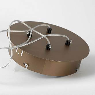 Подвесной светильник 80*60*100/200 см, 2*led*50W 4000K Lussole Grant LSP-7193 коричневый