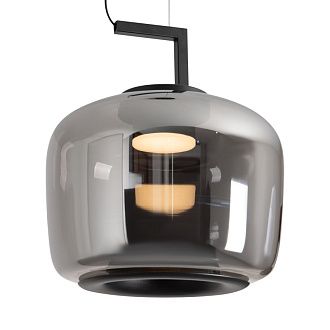 Подвесной светильник 28*28*228 см, LED, 7W, 3000К, Freya CLOD FR6186PL-L7SM черный