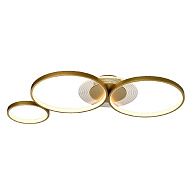 Люстра 85*60*8 см, 4*LED*60W, 3000K Gerhort G91055/3PGD, Золото