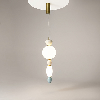 Подвесной светильник 20*380 см, LED 17W 3000K Maytoni Modern Adore MOD297PL-L17BS3K латунь