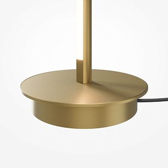 Торшер 20*20*155 см, LED*14W, 3000K, Maytoni Thin MOD395FL-L28BS3K, латунный