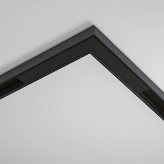 Коннектор 10*1,4*4539,2 см, Maytoni Technical Magnetic track system Basity черный TRA172CPC-1B черный