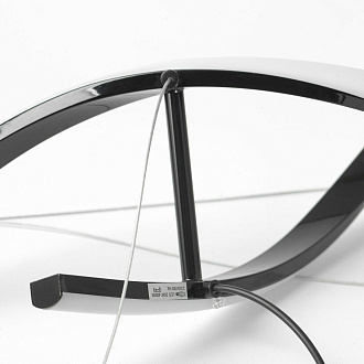 Линейно-подвесной светильник 100*18*150 см, 2*LED*20W 4000K черный Lussole Bradford LSP-7163