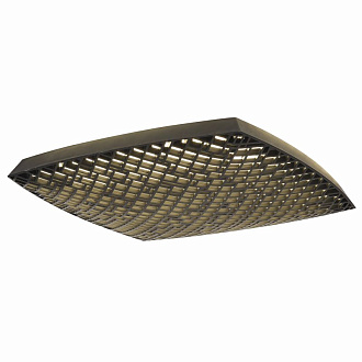 Потолочный светильник 51*51*9 см, LED 80W 2700-5000K черный Mantra Urban 7889