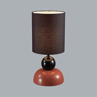 Настольная лампа 44 см, 1*E27*60W, Lumion Ovona 8127/1T, коричневый; черный