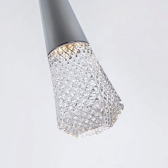 Подвесной светильник 8*8*200 см, LED 3W, 4000K, Хром MODELUX ML.3315.1
