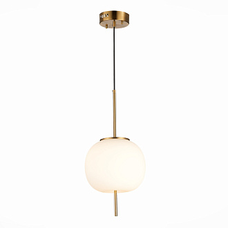 Подвес 25 см, 13W 3000K ST LUCE LACUS SL1621.203.01 Золотистый