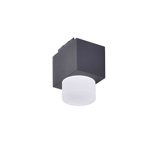 Потолочный светильник Favourite Unika 4153-1U, L48*W35*H60, магнитный светильник на шинопровод, черного цвета, с декоративным акриловым рассеивателем