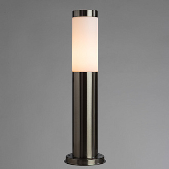 Светильник уличный Arte Lamp A3158PA-1SS, матовое серебро, 40 см