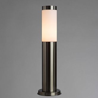 Светильник уличный Arte Lamp A3158PA-1SS, матовое серебро, 40 см
